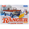 Skill 3 Model Kit 1972 Ford F-250 Ranger XLT Pickup Truck with Snow Plow 1/25 Scale Model Moebius MOE-2568