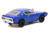 Nissan Skyline 2000GT-R KPGC110 RHD Right Hand Drive Blue Metallic J Collection Series 1/64 Diecast Model Tarmac Works JC64-010-BL
