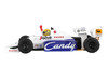Toleman TG184 #19 Ayrton Senna 2nd Place Formula One F1 Monaco GP 1984 with Driver Figure Limited Edition 1/64 Diecast Model Car Mini GT MGT01118