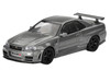 Nissan Skyline GT-R NISMO BNR34 CRS Version RHD Right Hand Drive Dark Metal Gray Metallic Limited Edition 1/64 Diecast Model Car Mini GT MGT01160