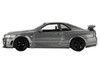 Nissan Skyline GT-R NISMO BNR34 CRS Version RHD Right Hand Drive Dark Metal Gray Metallic Limited Edition 1/64 Diecast Model Car Mini GT MGT01160