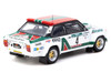 FIAT 131 ABARTH Rally #4 Markku Alen - Ilkka Kivimaki Winner Rallye de Portugal - Vinho do Porto 1978 Hobby64 Series 1/64 Diecast Model Car Tarmac Works T64-094-78RP04