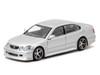 Toyota Vertex Aristo JZS161 RHD Right Hand Drive Silver Metallic Global64 Series 1/64 Diecast Model Car Tarmac Works T64G-081-SL