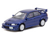 Mitsubishi Lancer Evolution VI RHD Right Hand Drive Tommi Makinen Edition Blue Metallic Road64 Series 1/64 Diecast Model Tarmac Works T64R-021-TMEB