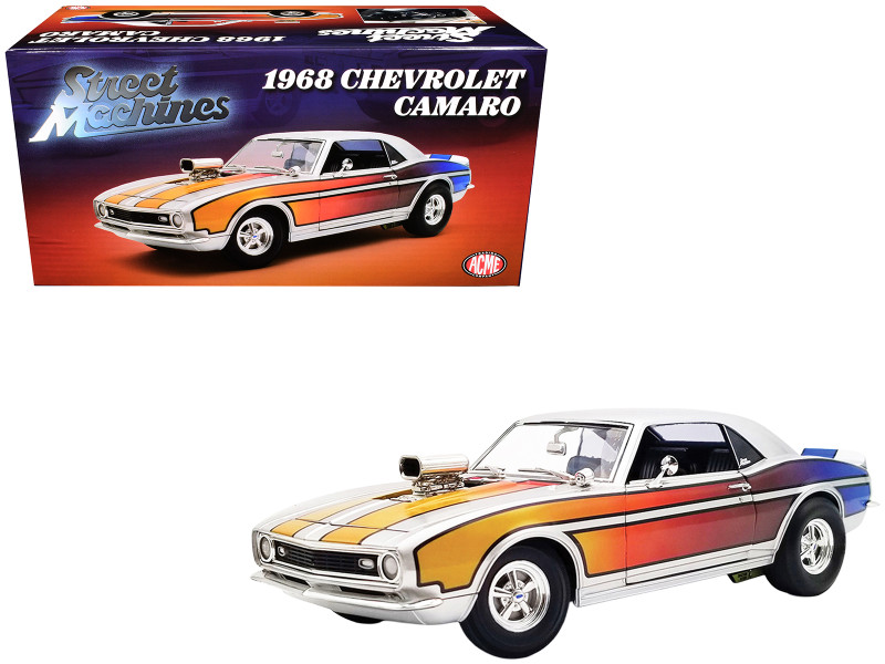 1968 Chevrolet Camaro Street Machines Silver Metallic with