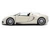 2011 Bugatti Veyron White and Tan Furious 7 2015 Movie 25 Years of Fast & Furious Series 1/24 Diecast Model Car Jada 36476-25TH