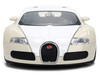 2011 Bugatti Veyron White and Tan Furious 7 2015 Movie 25 Years of Fast & Furious Series 1/24 Diecast Model Car Jada 36476-25TH