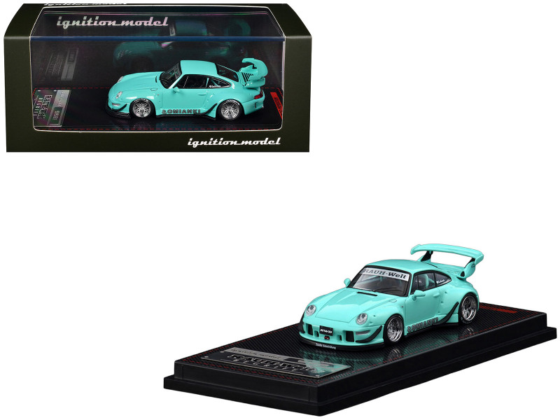 RWB 993 Gespenst Black 1/64 Diecast Model Car Model Model MM64