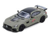 DarwinPRO iMP-Performance AMG GT Goblin Group Matt Green with Black Top 1/64 Diecast Model Car Inno Models IN64-AMGGT-DP01