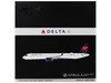 Airbus A321neo Commercial Aircraft Delta Air Lines N502DX White with Blue and Red Tail Gemini 200 1/200 Diecast Model Airplane GeminiJets G2DAL1495