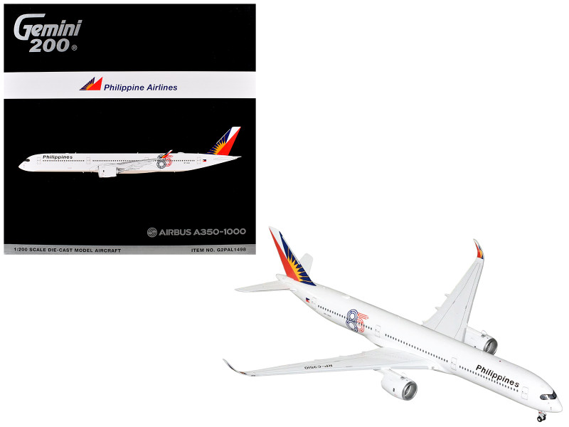 Airbus A350-1000 Commercial Aircraft with Flaps Down Philippine
