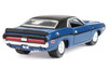 1970 Dodge Challenger Blue with Black Top America 250 Edition Anniversary Collection Series 18 1/64 Diecast Model Car Greenlight 28180A