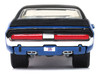 1970 Dodge Challenger Blue with Black Top America 250 Edition Anniversary Collection Series 18 1/64 Diecast Model Car Greenlight 28180A