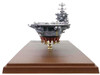 USS Enterprise CVN 65 Enterprise Class Aircraft Carrier United States Navy Full Hull Edition Series 1/700 Diecast Model Forces of Valor FOV-861007A