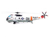 Sikorsky SH 3G Sea King Helicopter 148987 AB 011 Helicopter Combat Support Squadron 2 Fleet Angels USS John F Kennedy CVA 67 1970s United States Navy 1/72 Diecast Model Legion LEG-14055LA