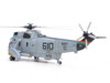 Sikorsky SH 3H Sea King Helicopter 149713 NK 610 Helicopter Anti Submarine Squadron 8 Eightballers Carrier Air Wing 14 USS Independence CV 62 1990s United States Navy 1/72 Diecast Model Legion LEG-14055LF