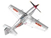North American P 51D Mustang Aircraft Captured from Chinese Nationalist Forces Chinese People s Revolution Military Museum People s Liberation Army Air Force 1/72 Diecast Model Airplane Legion LEG-14663LA