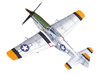 North American P 51D Mustang Aircraft Margaret IV James Tapp 78th Fighter Squadron 15th Fighter Group Twentieth Air Force Iwo Jima 1945 United States Army Air Forces 1/72 Diecast Model Airplane Legion LEG-14663LF