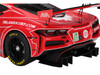 Chevrolet Corvette Z06 GT3 R #13 Matt Bell Orey Fidani Lars Kern AWA Racing 24 Hours of Le Mans 2025 1/18 Model Car Top Speed TS0644