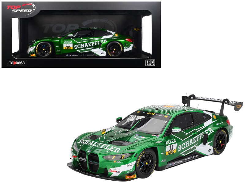 BMW M4 GT3 EVO #11 Marco Wittmann 200th DTM Race Schubert Motorsport Deutsche Tourenwagen Masters Zandvoort 2025 1/18 Model Car Top Speed TS0668