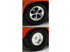Centerline/Keystone Wheel and Tire Set of 4 pieces from 1970 Plymouth HEMI Cuda for 1/18 Scale Models ACME A1806139W