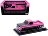 1979 Chevrolet Scottsdale Pickup Truck Chevy Sport Pink and Black Limited Edition to 6250 pieces Worldwide 1/24 Diecast Model Car M2 Machines 40300-143B