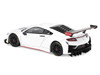 Honda NSX GT3 EVO22 White 1/64 Diecast Model Car Pop Race PR640280