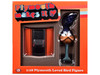 Plymouth Loved Bird Figure with Vitamin C Orange Hood Stand 1/18 Model ACME A1800174
