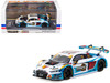 Audi R8 LMS GT3 evo II #30 James Yu Uno Racing Team Macau GT Cup - FIA GT World Cup 2024 with A4 Poster Hobby43 Series 1/43 Diecast Model Car Tarmac Works T43-027-24MGP30