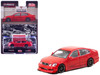 Toyota Vertex Aristo JZS161 RHD Right Hand Drive Red with Tarmac Cards Global64 Series 1/64 Diecast Model Car Tarmac Works T64G-081-RE