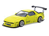 Mazda RX-7 FC3S Pandem Yellow Metallic Road64 Series 1/64 Diecast Model Car Tarmac Works T64R-066-YL