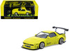 Mazda RX-7 FC3S Pandem Yellow Metallic Road64 Series 1/64 Diecast Model Car Tarmac Works T64R-066-YL