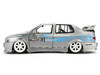 Volkswagen Jetta Raw Metal Color Brush Finish The Fast and the Furious 2001 Movie 25 Years of Fast & Furious Series 1/24 Diecast Model Car by Jada 37820