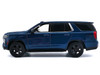 2025 Chevrolet Tahoe PPV Dark Blue Custom Builder's Kit - Law Enforcement and Public Service Series 1/24 Diecast Model Car Motormax 76816-BB-DBL