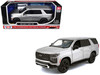 2025 Chevrolet Tahoe PPV Silver Metallic Custom Builder's Kit - Law Enforcement and Public Service Series 1/24 Diecast Model Car Motormax 76816-BB-SIL