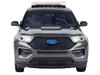 2022 Ford Police Interceptor Utility Dark Gray Metallic Builder's Kit with Flashing Light Bar and Front and Rear Lights and Sounds 1/24 Diecast Model Car Motormax 79541-BB-DGRY
