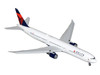 Boeing 767 400ER Commercial Aircraft with Flaps Down Delta Air Lines N482MH White with Blue and Red Tail Gemini 200 Series 1/200 Diecast Model Airplane GeminiJets G2DAL1444F