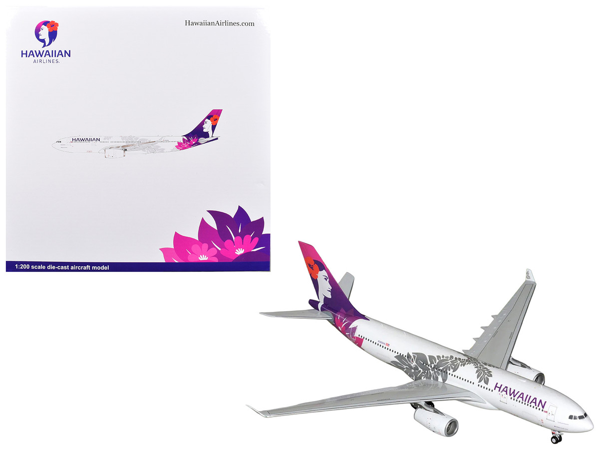 Airbus A330 200 Commercial Aircraft Hawaiian Airlines N360HA White
