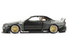 Nissan Skyline GT-R R34 RHD Right Hand Drive #94 Kaido Works GReddy V2 Carbon Fiber and Dark Gray Metallic Designed by Jun Imai Kaido House Special 1/64 Diecast Model Car Mini GT KHMG222