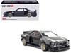 Nissan Skyline GT-R R34 RHD Right Hand Drive #94 Kaido Works GReddy V2 Carbon Fiber and Dark Gray Metallic Designed by Jun Imai Kaido House Special 1/64 Diecast Model Car Mini GT KHMG222