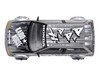 Honda Civic EF Manga V1 Gray Metallic with Graphics Designed by Jun Imai Kaido House Special 1/64 Diecast Model Car by Mini GT KHMG260