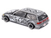 Honda Civic EF Manga V1 Gray Metallic with Graphics Designed by Jun Imai Kaido House Special 1/64 Diecast Model Car by Mini GT KHMG260