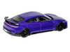 Porsche Taycan Turbo GT Purple 1/64 Diecast Model Car Trends Hobby 241087A