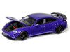 Porsche Taycan Turbo GT Purple 1/64 Diecast Model Car Trends Hobby 241087A