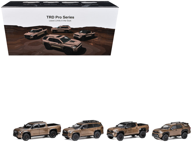 Toyota TRD PRO Mudbath 4 Car Set Limited Edition to 200 pieces