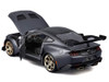 2025 Ford Mustang GTD Dark Gray Metallic with Black Top Special Edition Series 1/18 Diecast Model Car Maisto 31468GRY