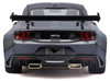 2025 Ford Mustang GTD Dark Gray Metallic with Black Top Special Edition Series 1/18 Diecast Model Car Maisto 31468GRY