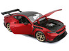 2025 Ford Mustang GTD Red Metallic with Black Top Special Edition Series 1/18 Diecast Model Car Maisto 31468R