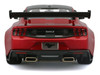 2025 Ford Mustang GTD Red Metallic with Black Top Special Edition Series 1/18 Diecast Model Car Maisto 31468R