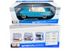 1957 Chevrolet Bel Air Convertible Blue with White Interior Special Edition Series 1/18 Diecast Model Car Maisto 31476BL